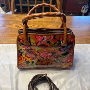 Patricia Nash leather crossbody purse